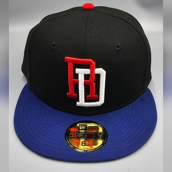 Dominican Republic Hat New Era 2023 World Baseball Classic 6 7/8 Black 59Fifty - Picture 2 of 6